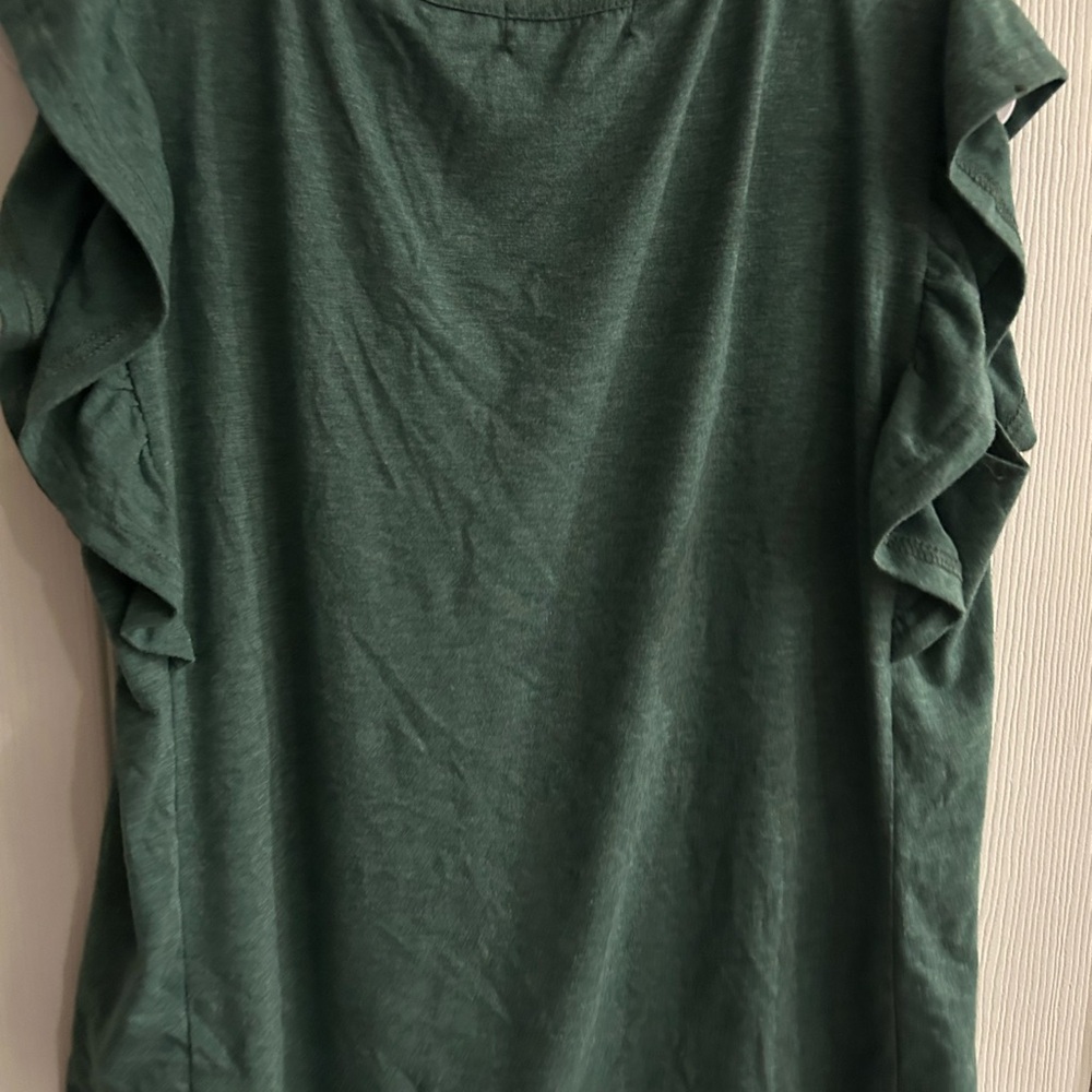 Green blouse